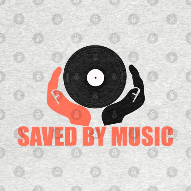 Saved by Music by Toozidi T Shirts